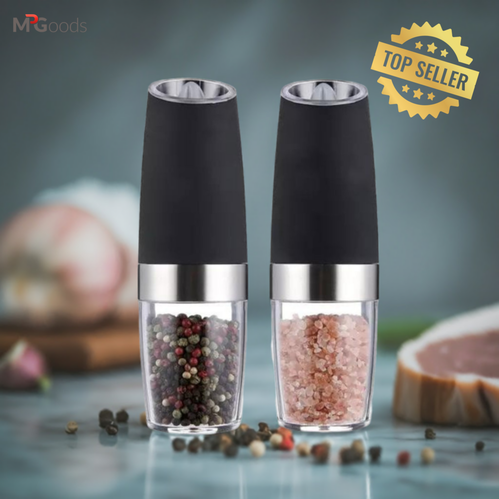 Electrische Peper en Zout molen Set